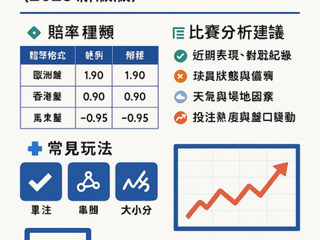  大老爺娛樂城 體育投注懶人包圖解｜2025 賠率與下注玩法教學總整理